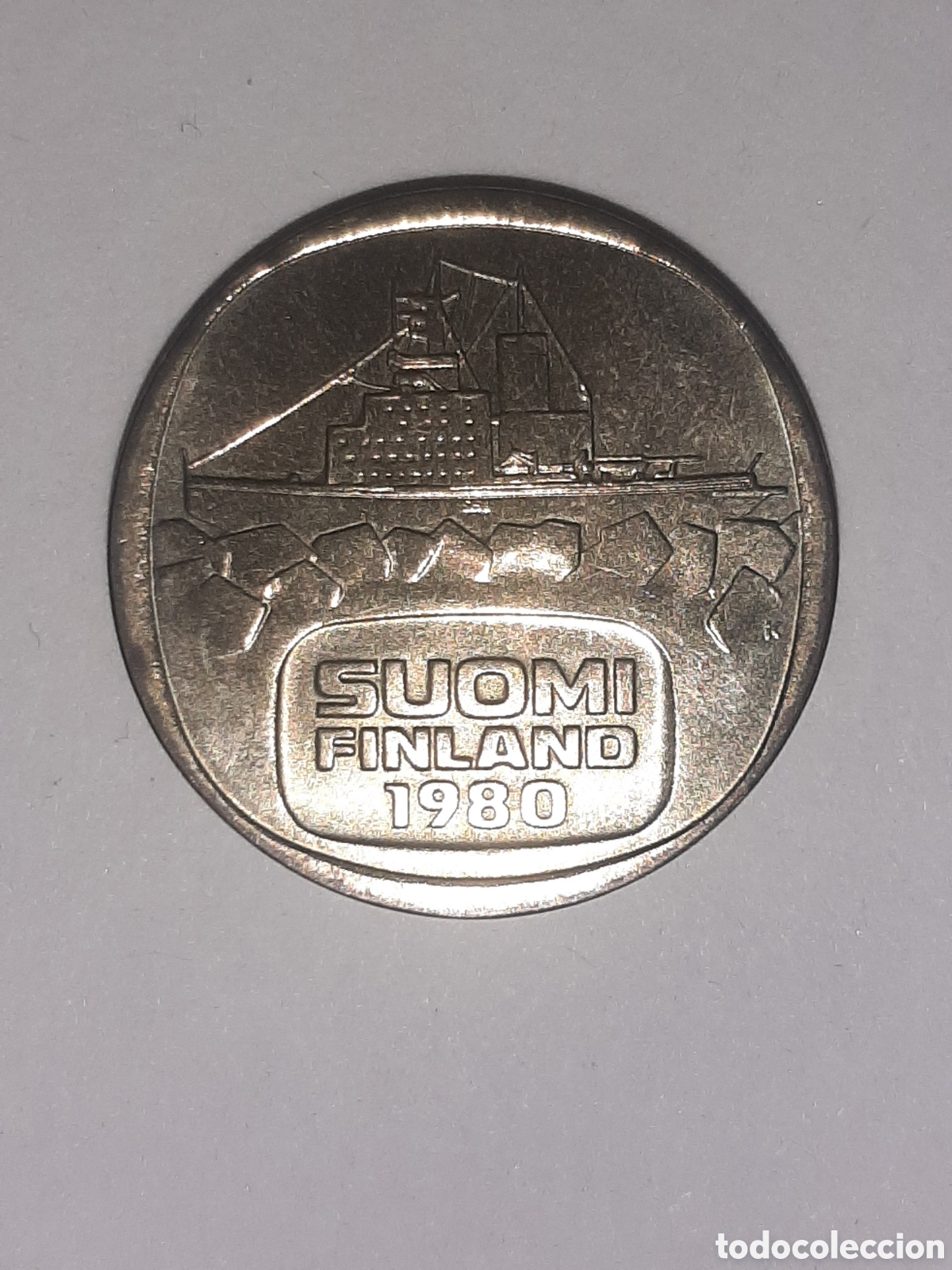 Monedas antiguas de Europa: FINLANDIA REPUBLICA 5 MARCOS 1980 K