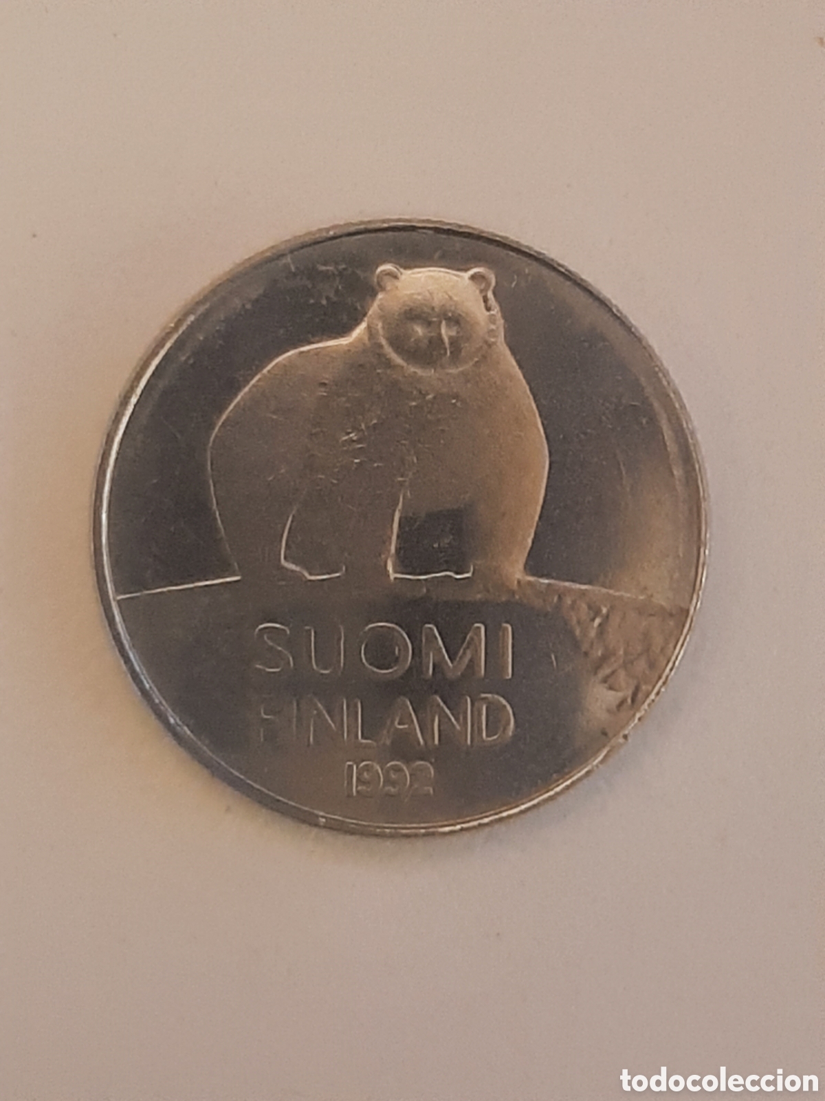 Monedas antiguas de Europa: FINLANDIA REPUBLICA 50 PENNIA 1992 M