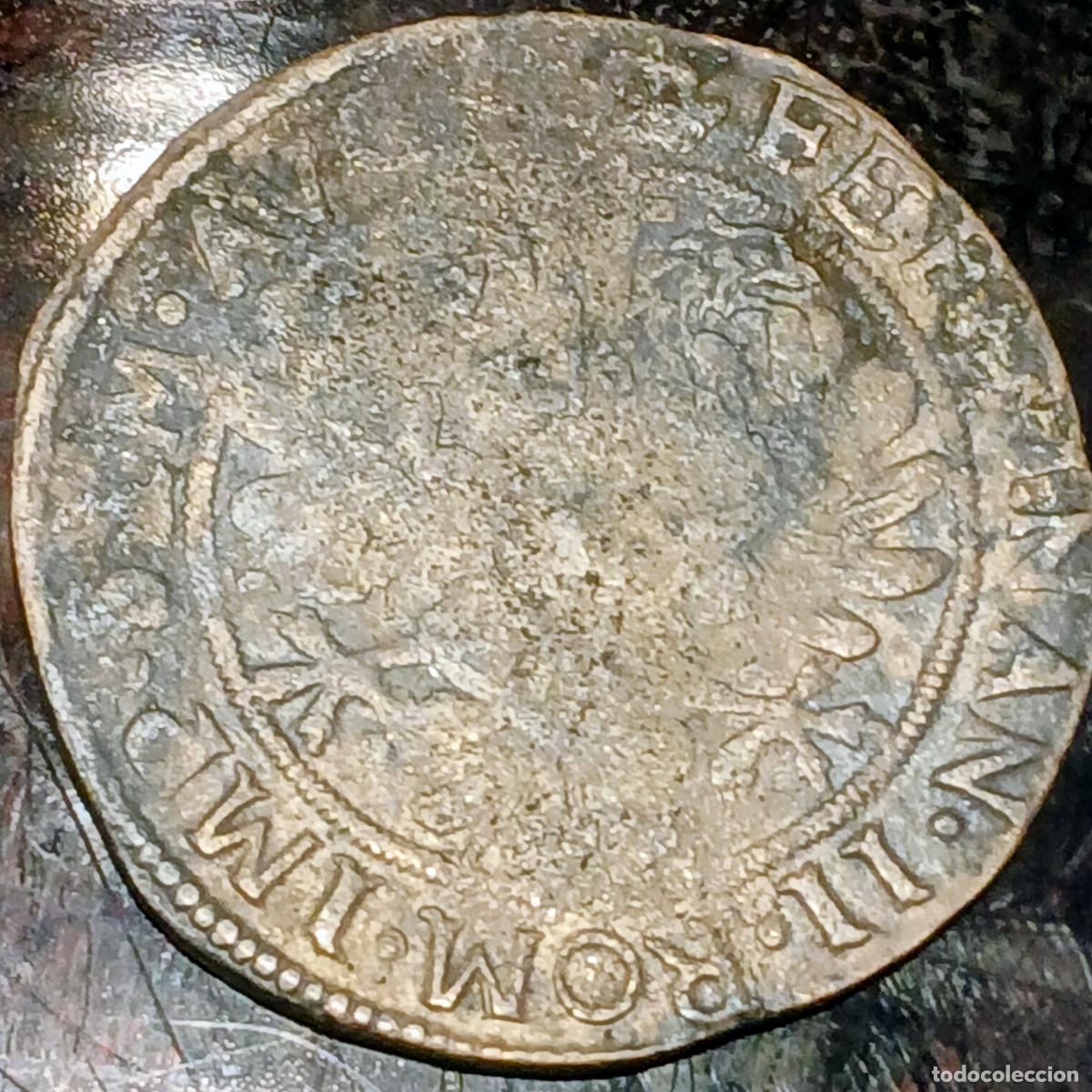 Monedas antiguas de Europa: IMPERIO AUSTRIACO. FERNANDO III.1640. EMDEN. FLORIN DE PLATA.