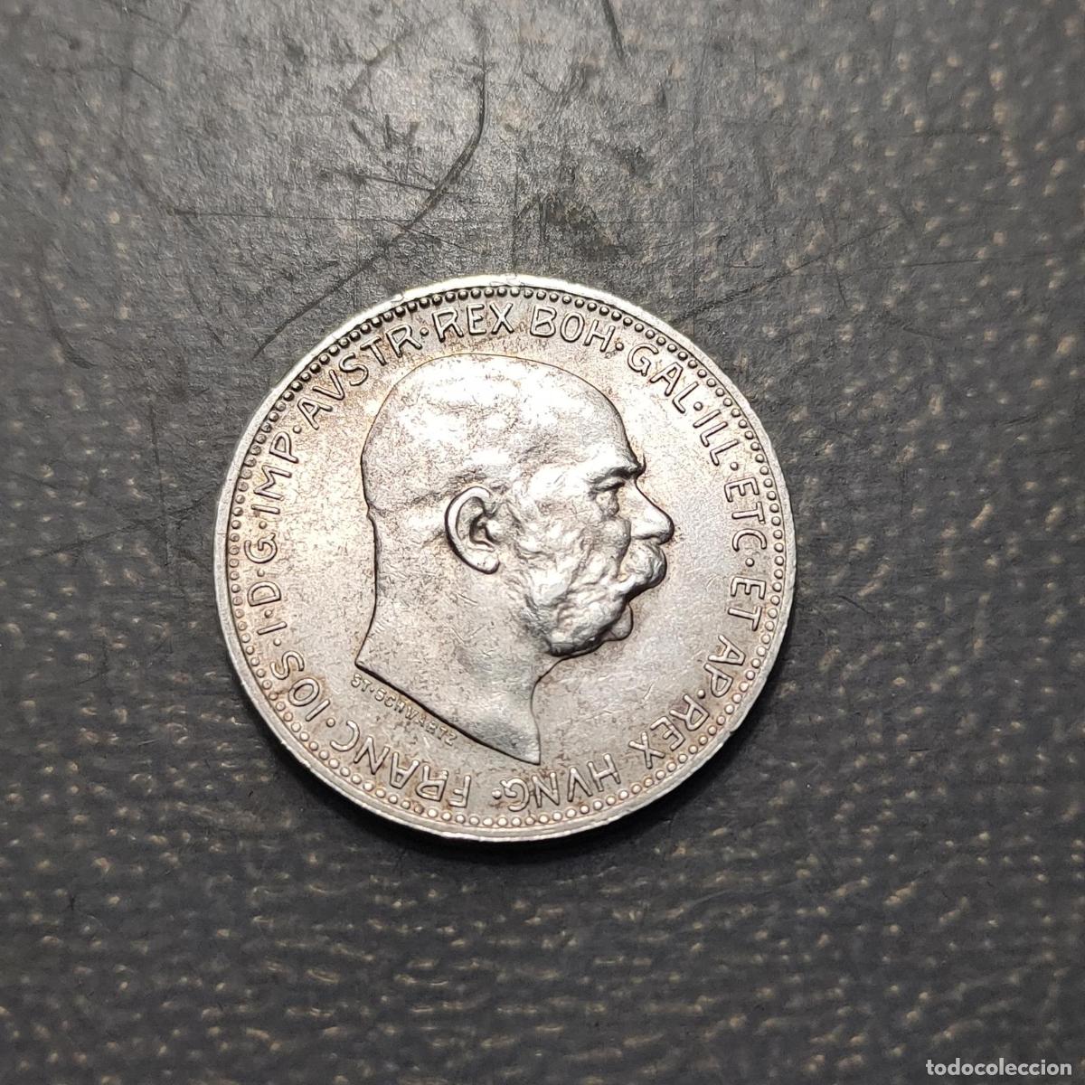 Monedas antiguas de Europa: AUSTRIA 1 CORONA 1916 SC-/SC