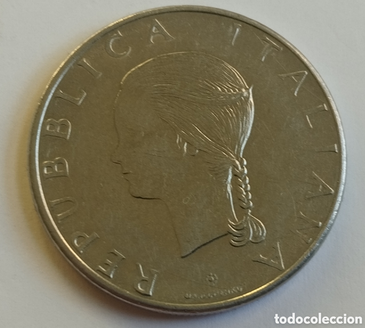 Monedas antiguas de Europa: MONEDA DE ITALIA DE 100 LIRAS 1979