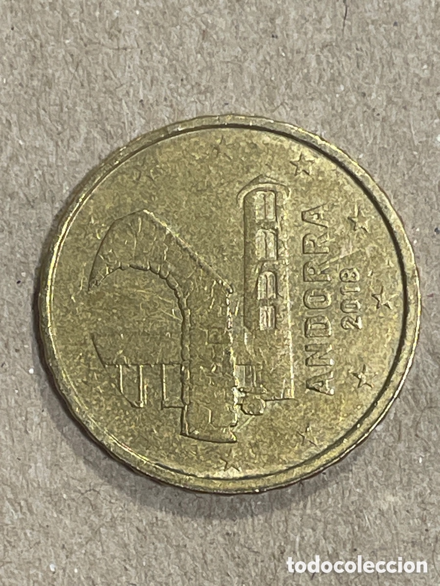 Monedas antiguas de Europa: Moneda 1 c&eacute;ntimo Andorra 2019 SC- , casi sin circular.