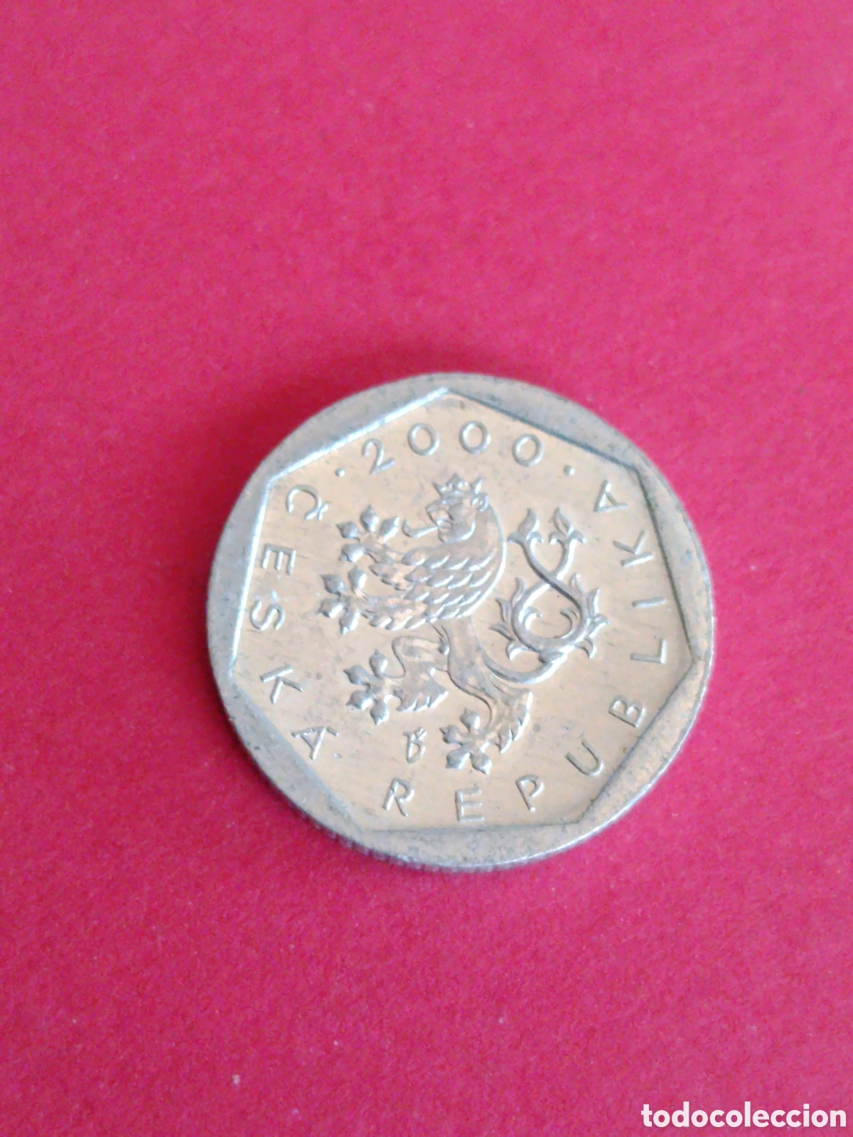 Monedas antiguas de Europa: REP&Uacute;BLICA CHECA. 20 HARELU DEL 2000.