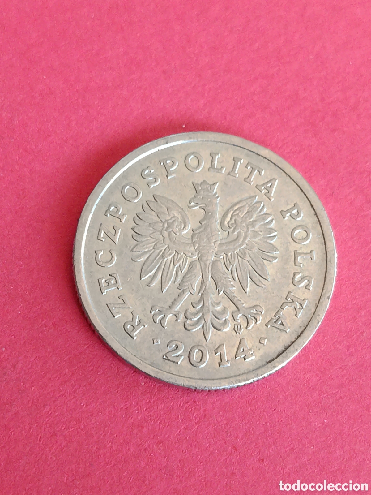 Monedas antiguas de Europa: POLONIA. 1 ZLOTY DE 2014.