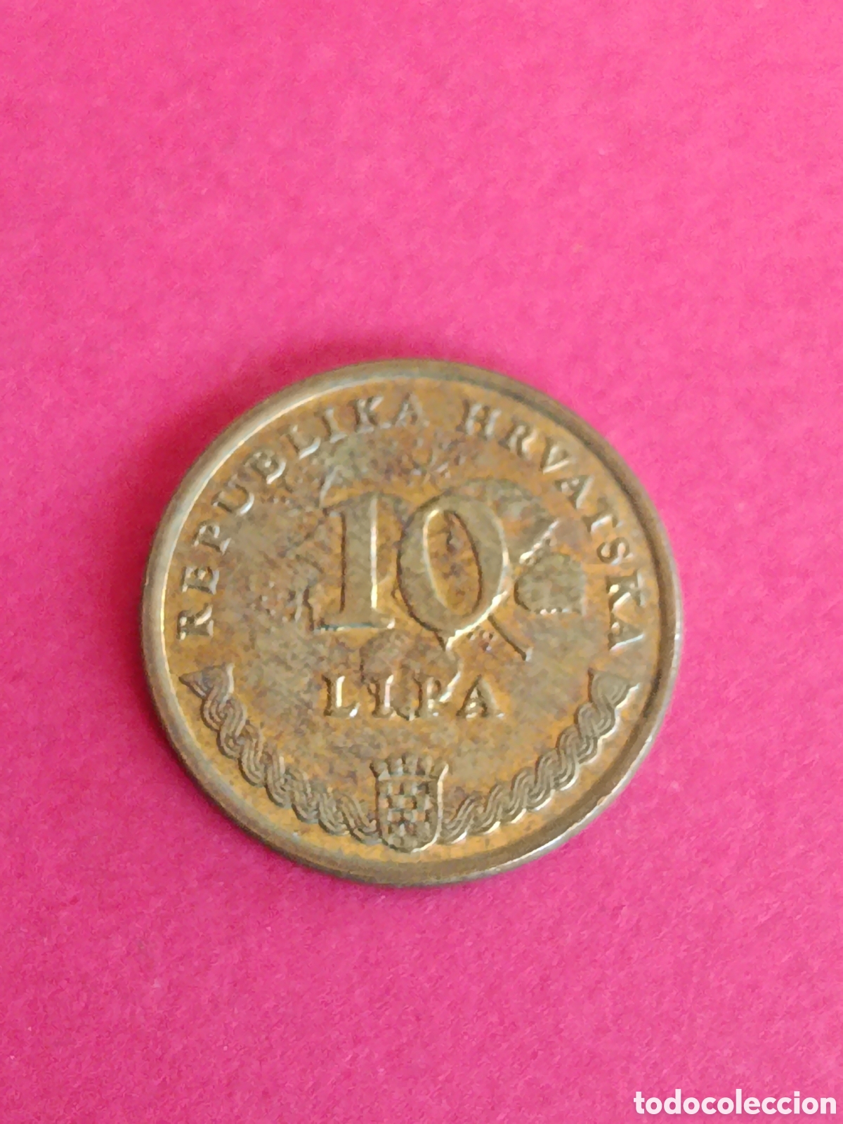 Monedas antiguas de Europa: CROACIA. 10 LIPA DE 1993.