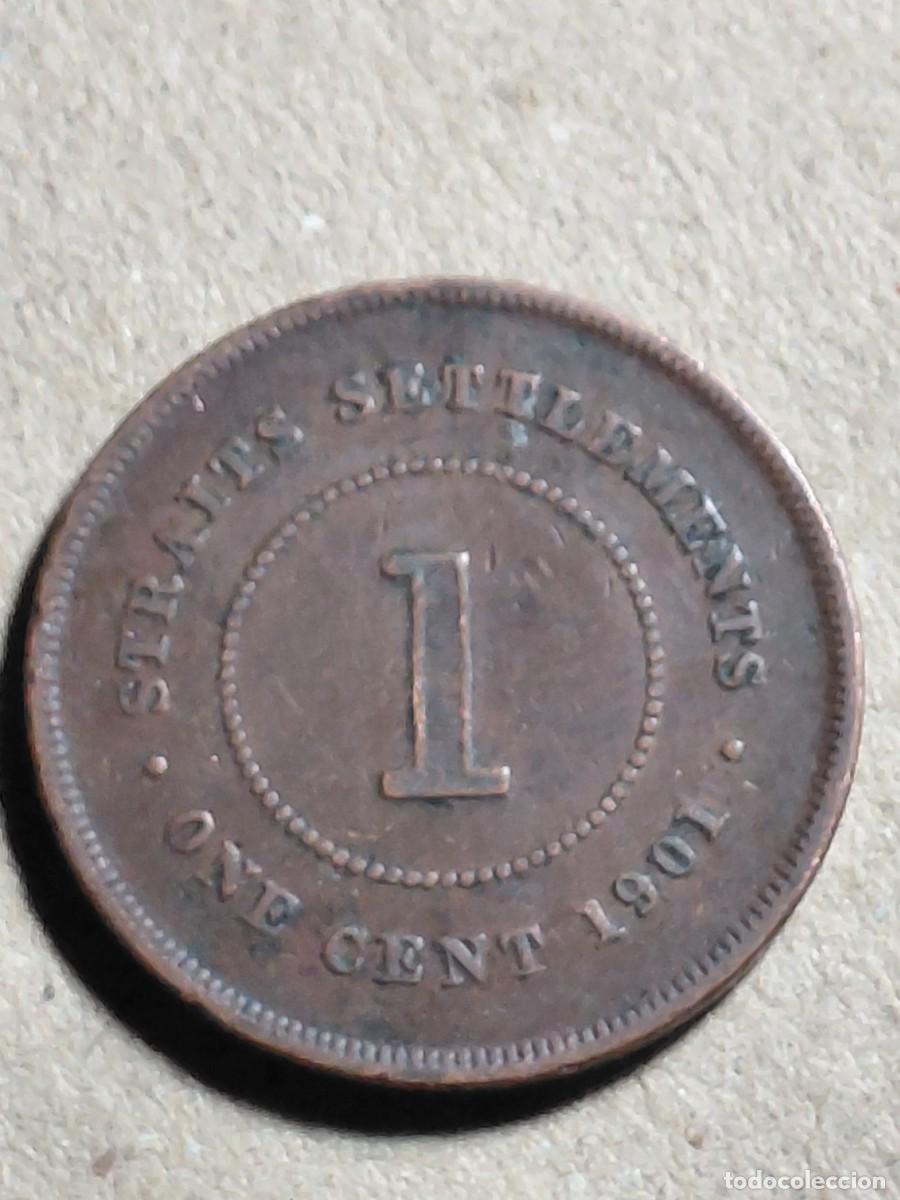 Monedas antiguas de Europa: STRAITS SETTLEMENTS - 1 CENT 1901 KM16