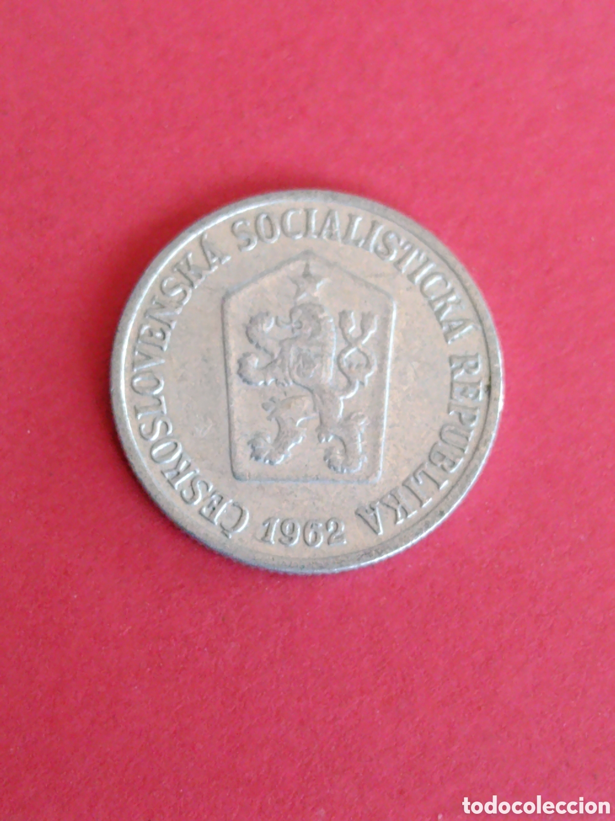 Monedas antiguas de Europa: CHECOSLOVAQUIA. 10 HARELU DE 1962.