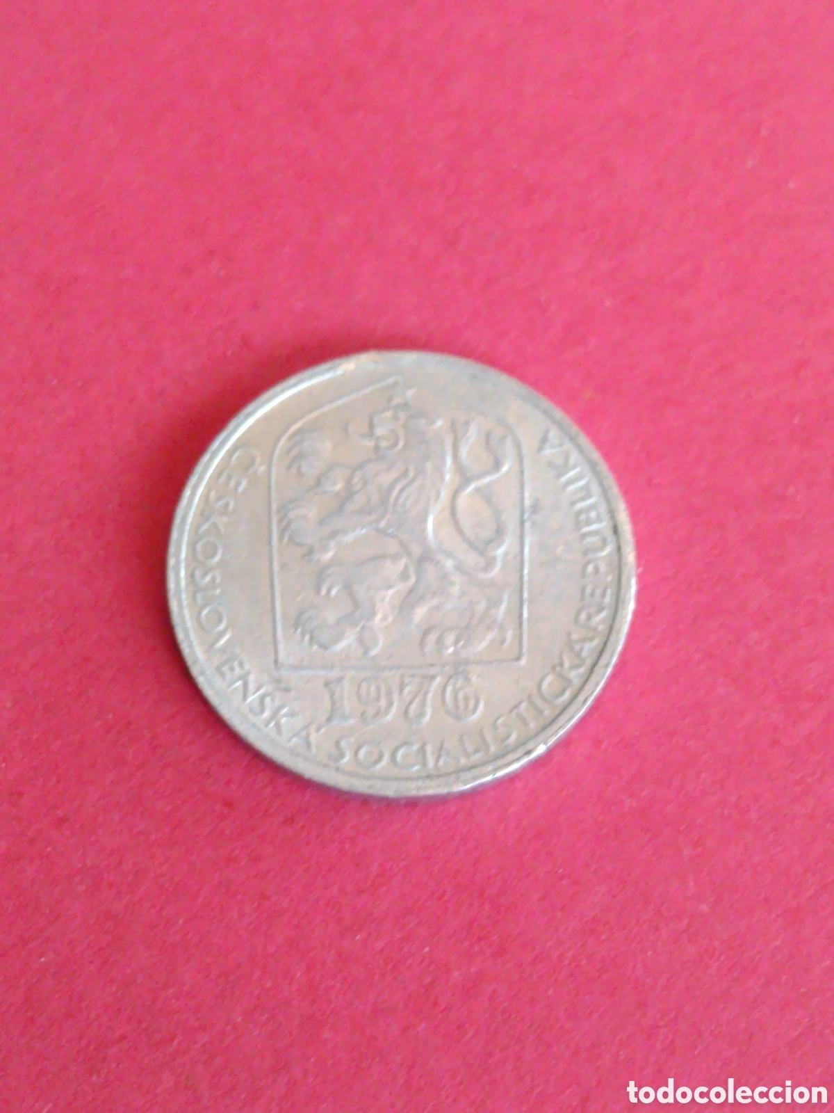 Monedas antiguas de Europa: CHECOSLOVAQUIA. 10 HARELU DE 1976.