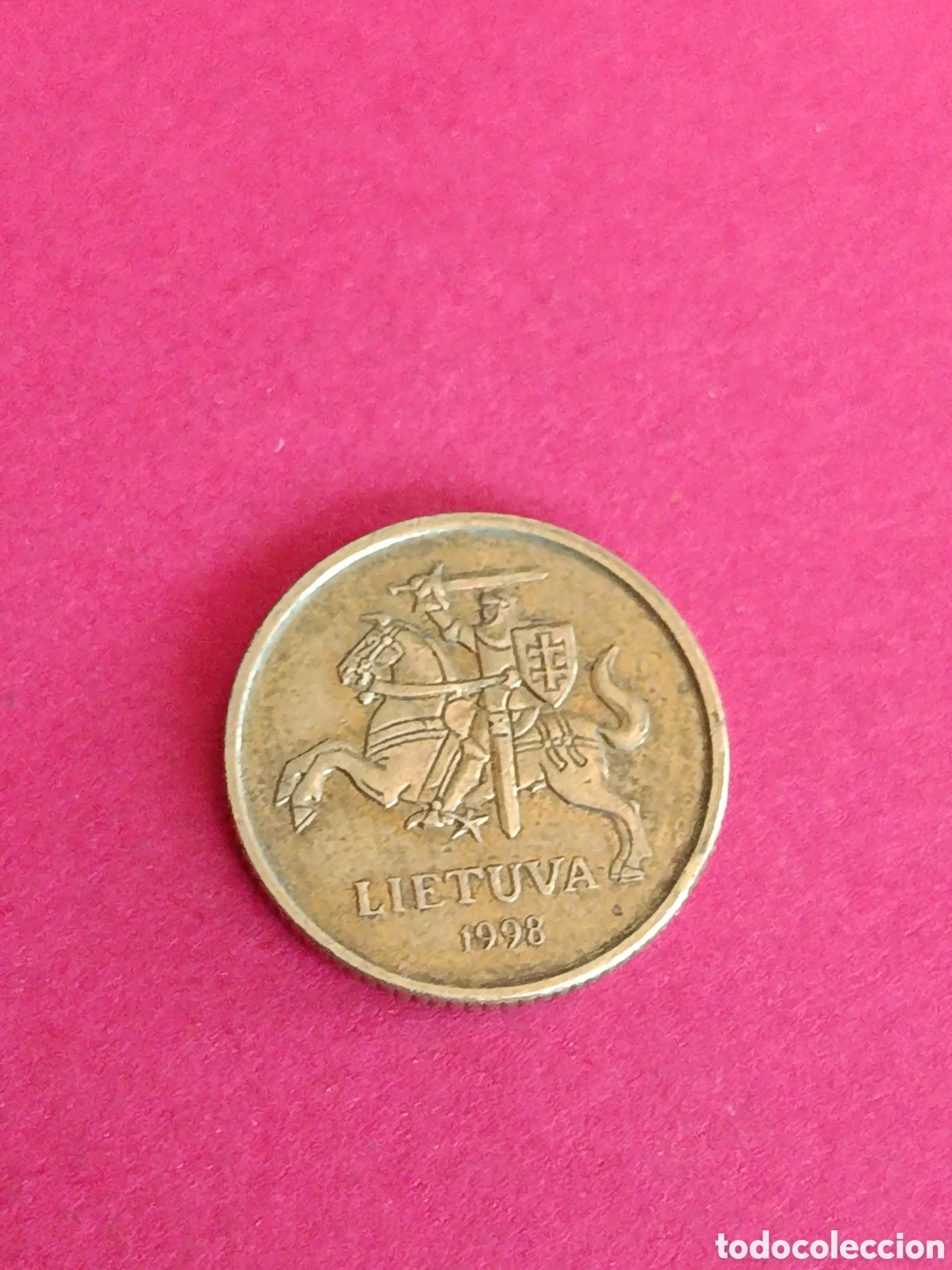 Monete antiche di Europa: LETONIA. 10 C&Eacute;NTIMOS DE 1998.