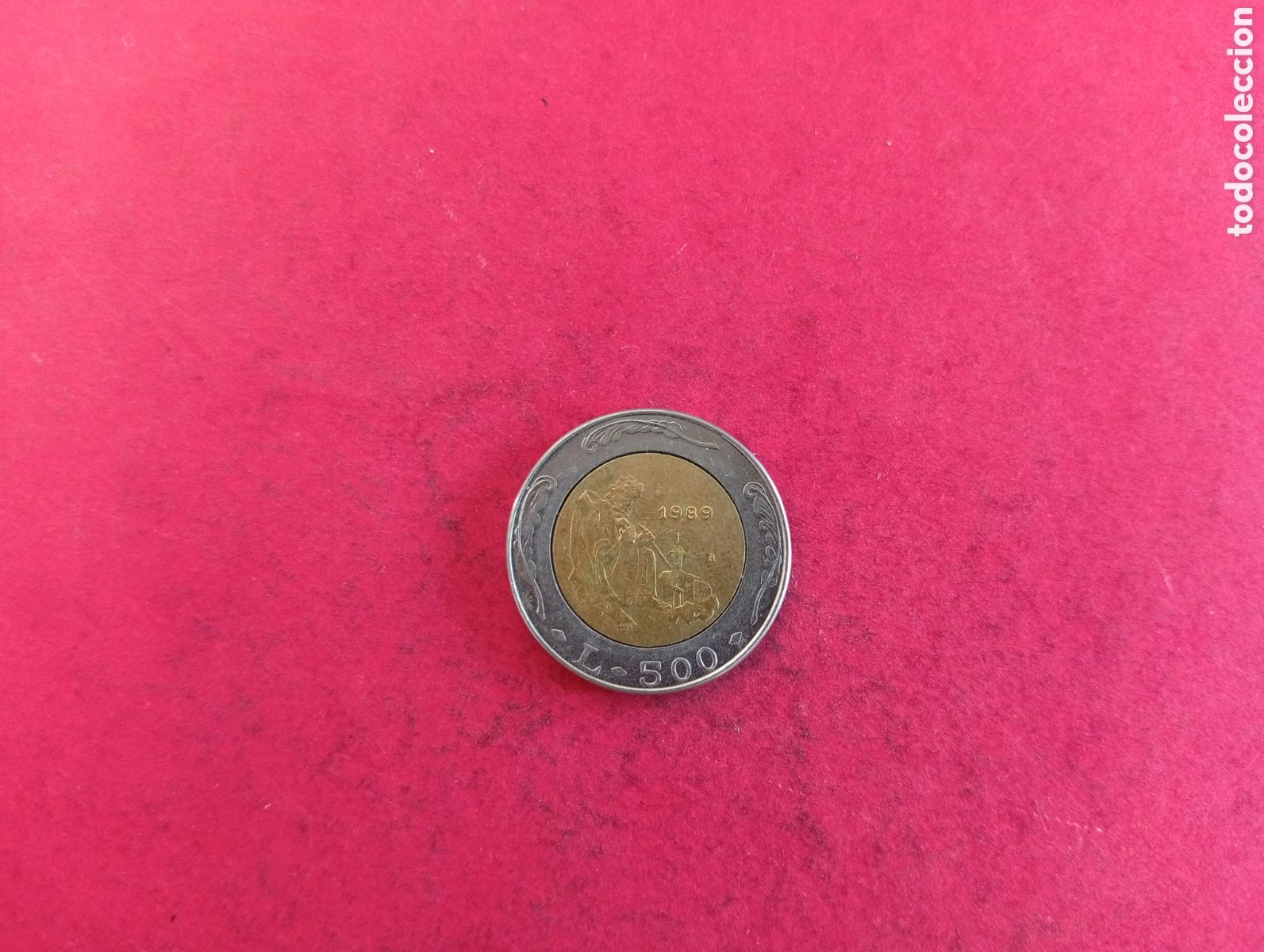 Monedas antiguas de Europa: 200 liras de San Marino 1989