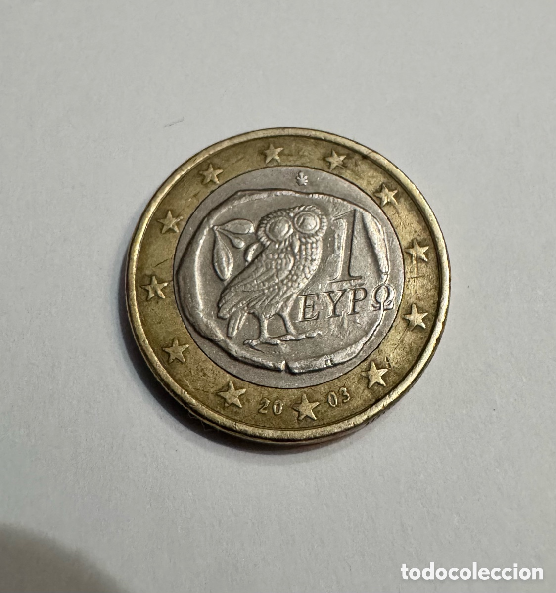 Monedas antiguas de Europa: Moneda 1 euro Grecia 2003