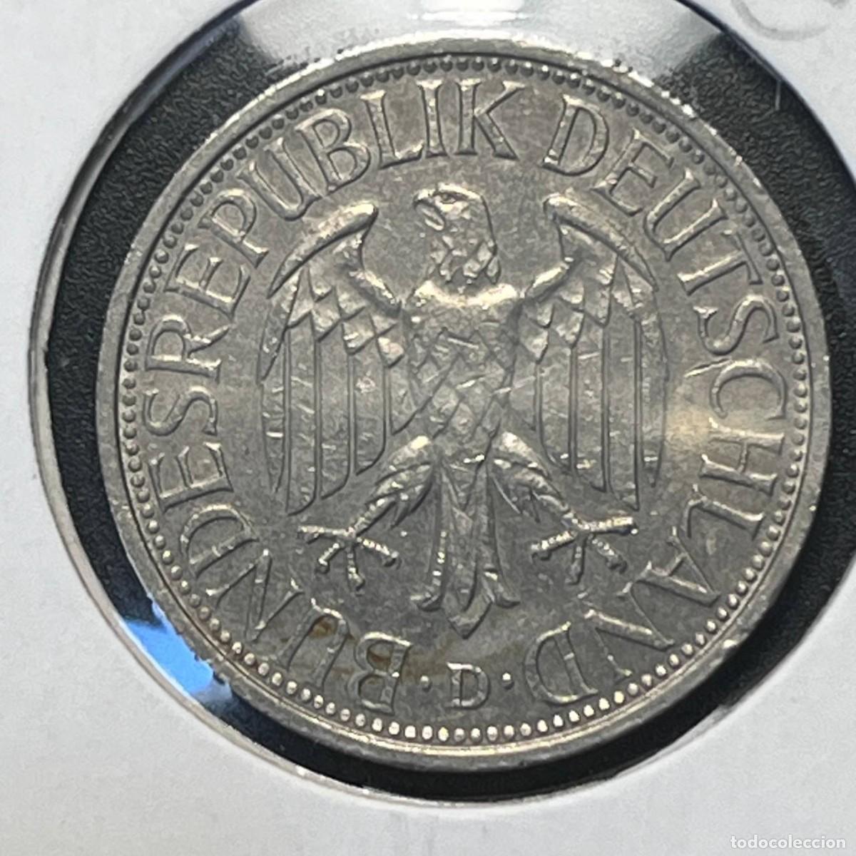 Monedas antiguas de Europa: ALEMANIA RF - GERMANY FR 1 MARK 1976 D KM#110