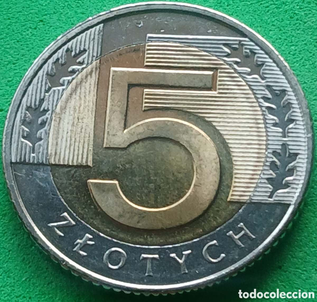 Monedas antiguas de Europa: Polonia 5 zlotych 2025 Y#284 poco com&uacute;n