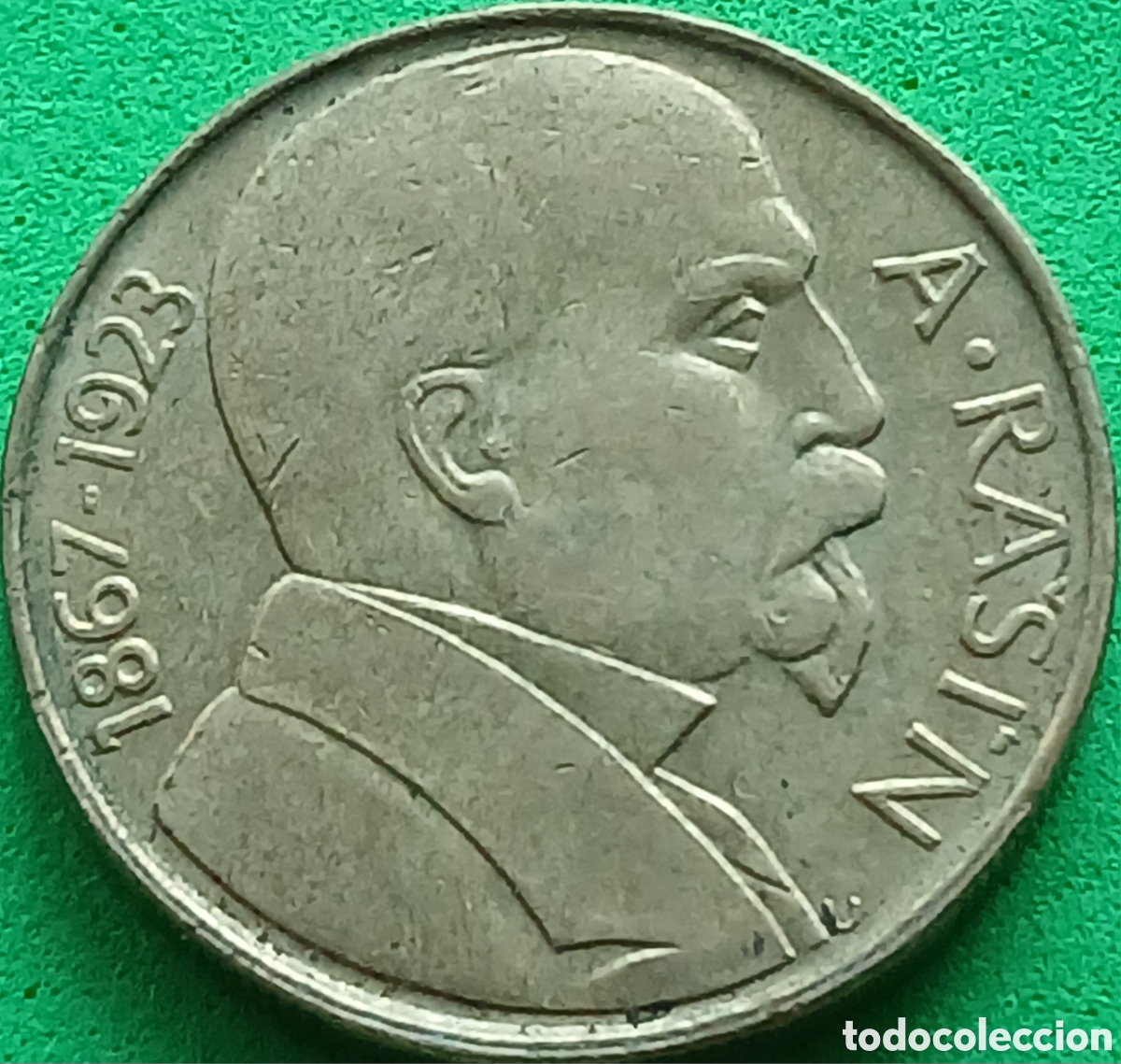 Monedas antiguas de Europa: Checoslovaquia 10 coronas 1992 km#159 Alois Rasin