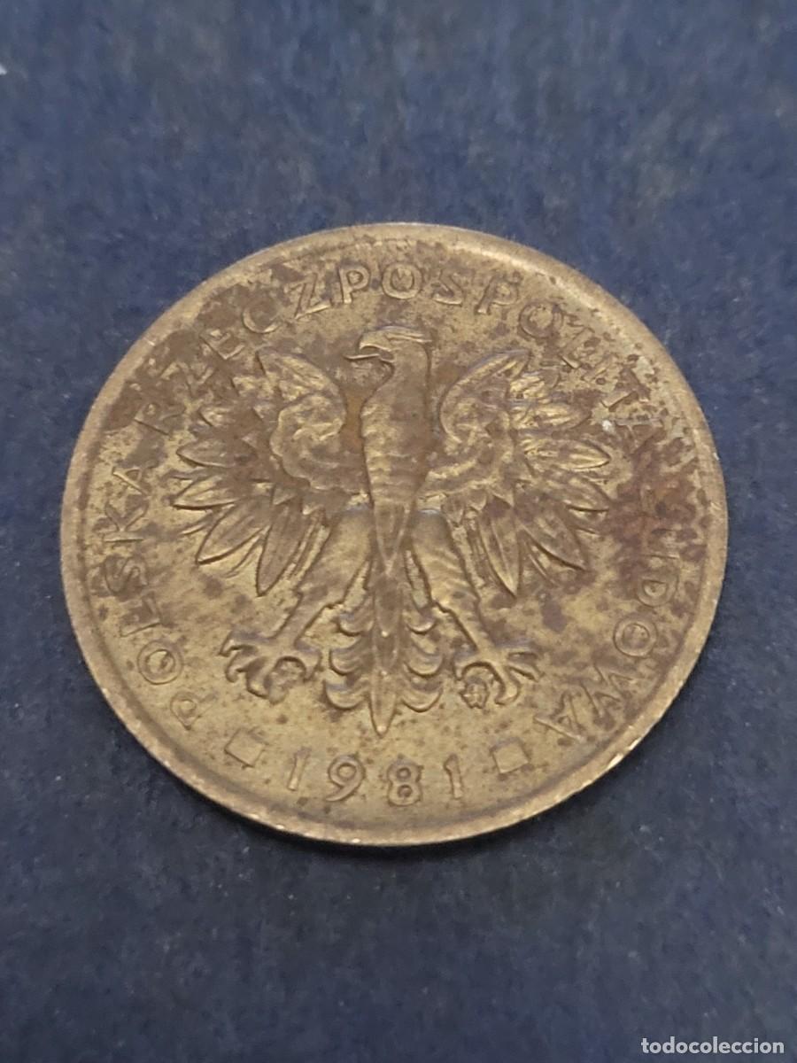 Monedas antiguas de Europa: Moneda 2 zlote 1981 Polonia