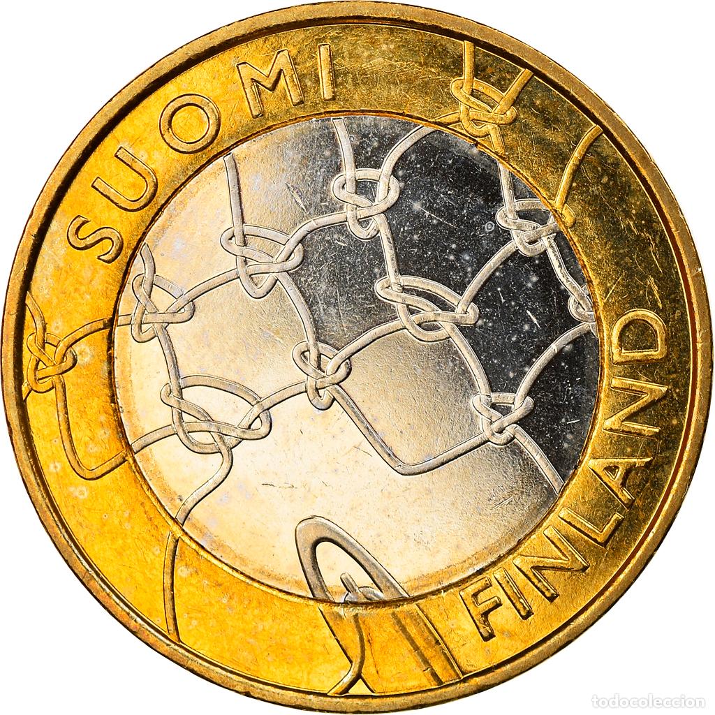 Monedas antiguas de Europa: [#831797] Finlandia, 5 Euro, 2011, Vantaa, SC, Bimet&aacute;lico, KM:161