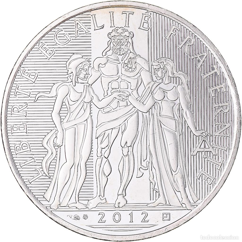 Monedas antiguas de Europa: [#1022328] Francia, 10 Euro, 2012, Monnaie de Paris, Hercule, SC, Plata