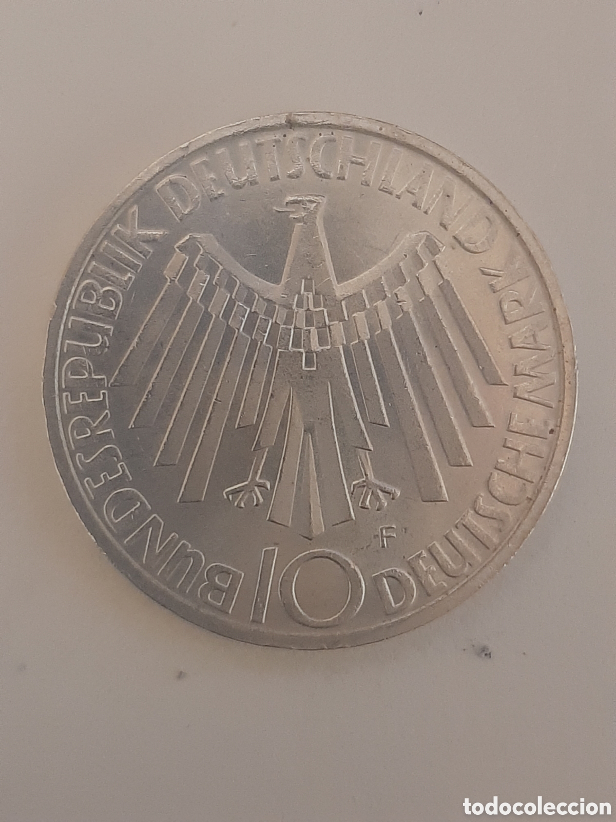 Monedas antiguas de Europa: ALEMANIA REPUBLICA FEDERAL OLIMPIADA MUNICH 1972 -PLATA- 10 MARCOS