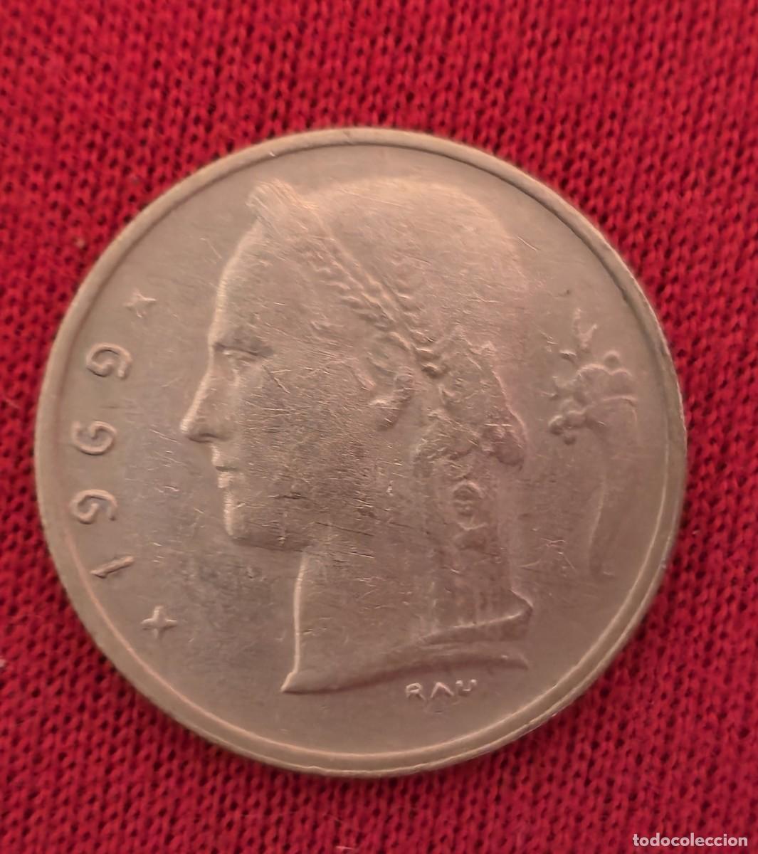 Monedas antiguas de Europa: MONEDA DE BELGICA 1969 - 1 FRANCO - BELGIE -