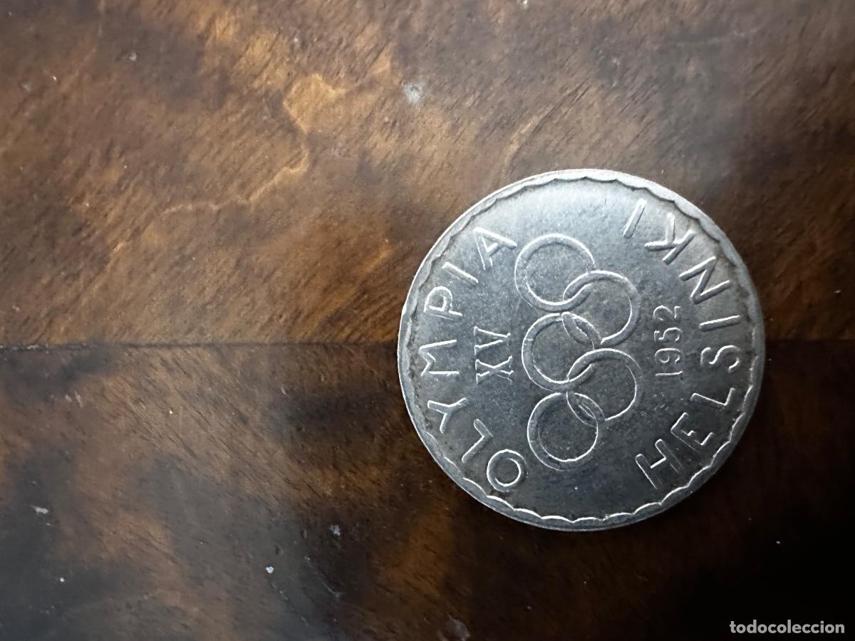 Monedas antiguas de Europa: FINLANDIA - 500 MARKKAA PLATA .500 - A&Ntilde;O 1952 - JJ.OO. HELSINKI - PRIMERA OL&Iacute;MPICA MODERNA