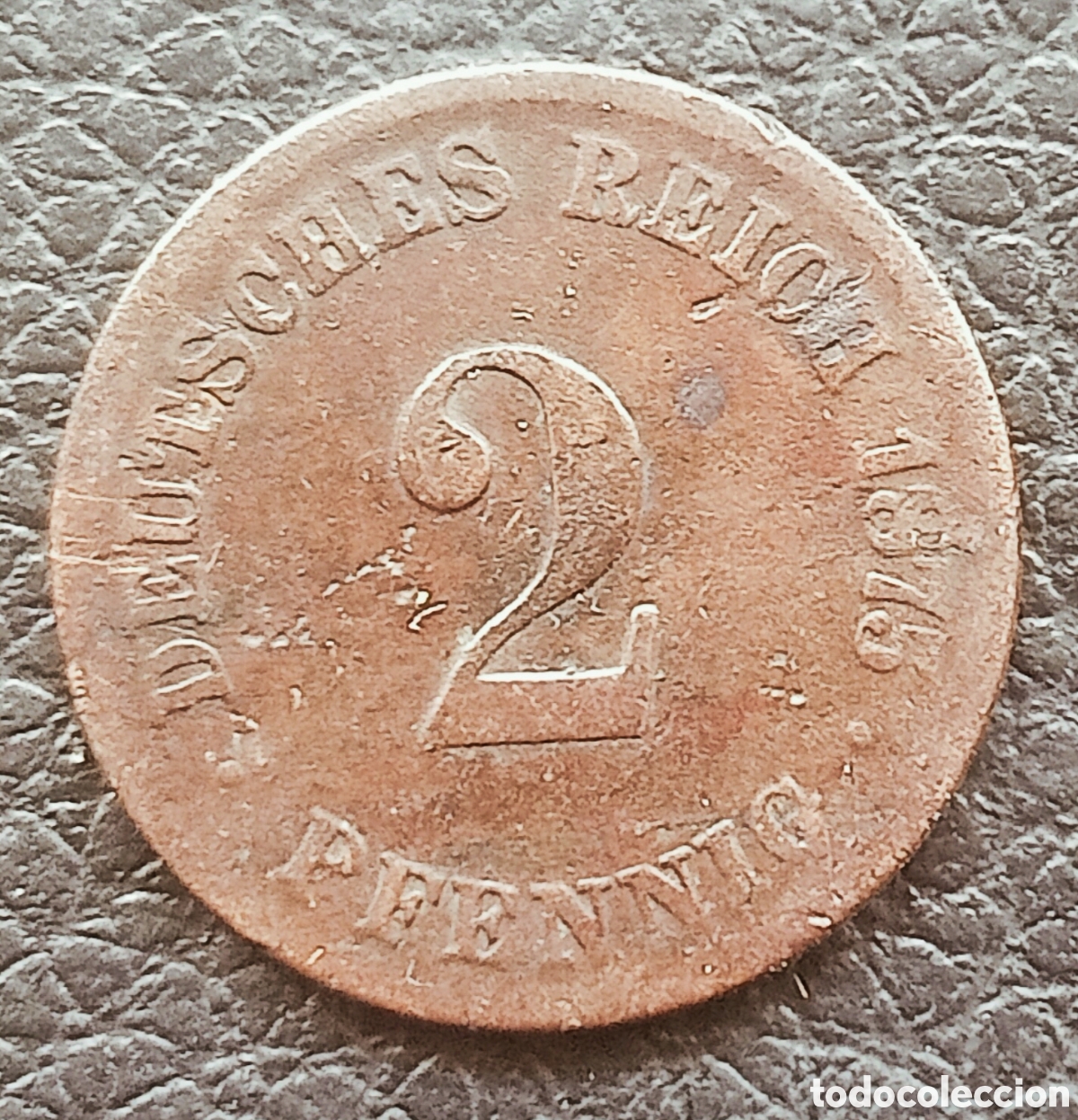 Monedas antiguas de Europa: Moneda error de troquel 1875(sin cantos)