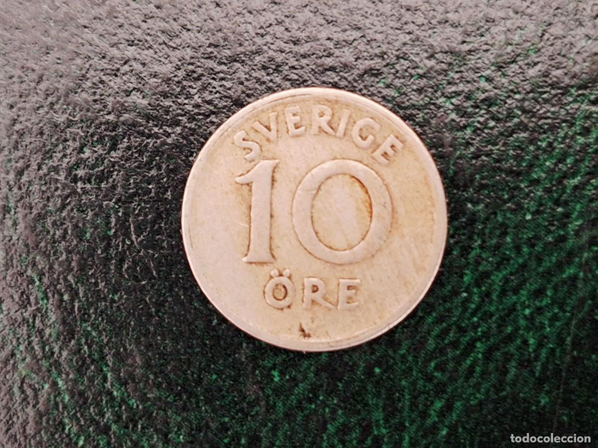 Monedas antiguas de Europa: MONEDA SUECIA 10 ORE 1923 M_3