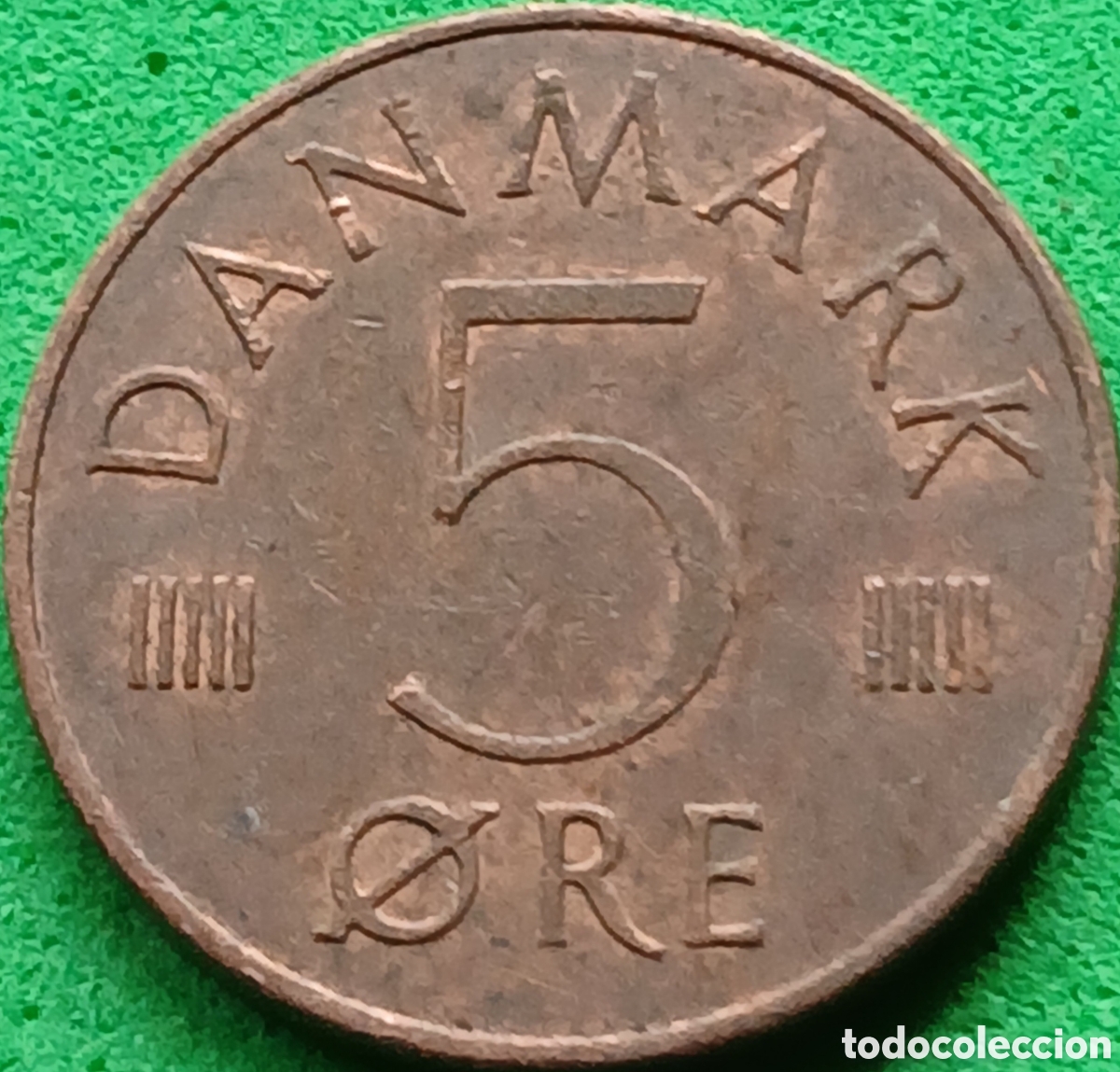 Monedas antiguas de Europa: Dinamarca 5 ore 1977 km#859