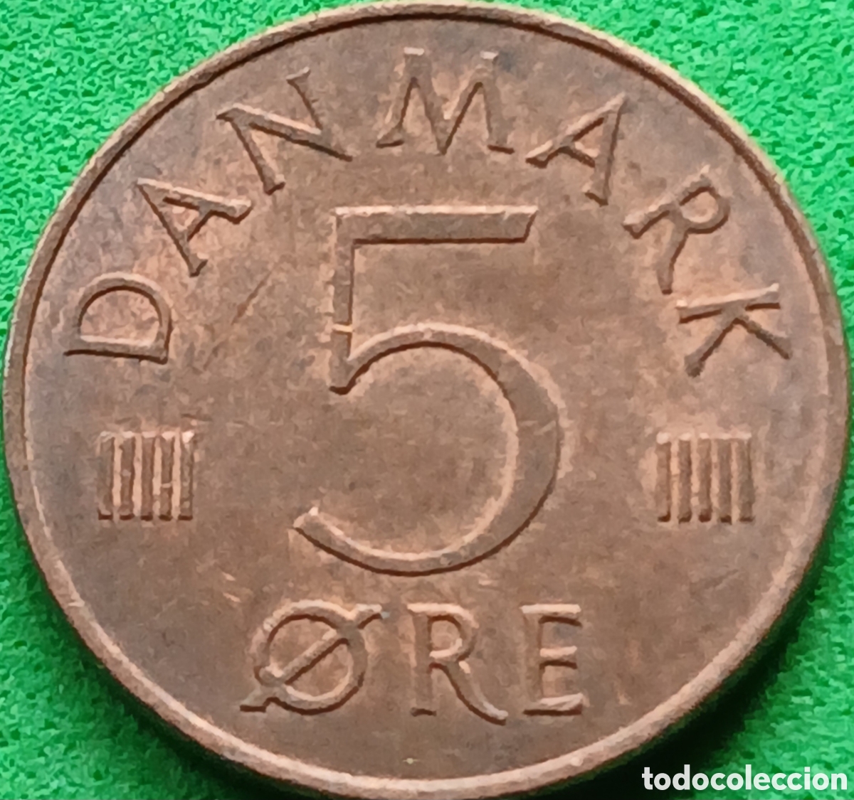 Monedas antiguas de Europa: Dinamarca 5 ore 1980 km#859