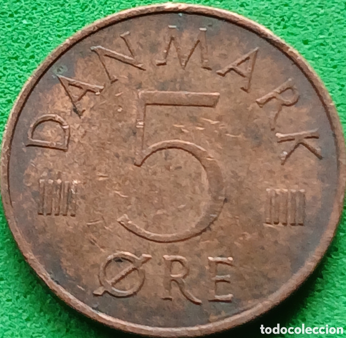 Monedas antiguas de Europa: Dinamarca 5 ore 1984 km#859