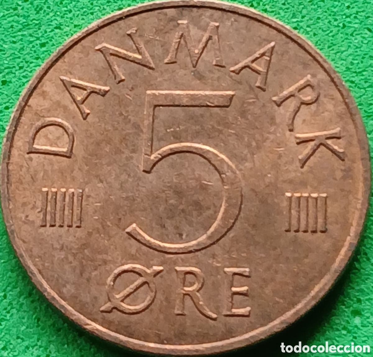 Monedas antiguas de Europa: Dinamarca 5 ore 1985 km#859