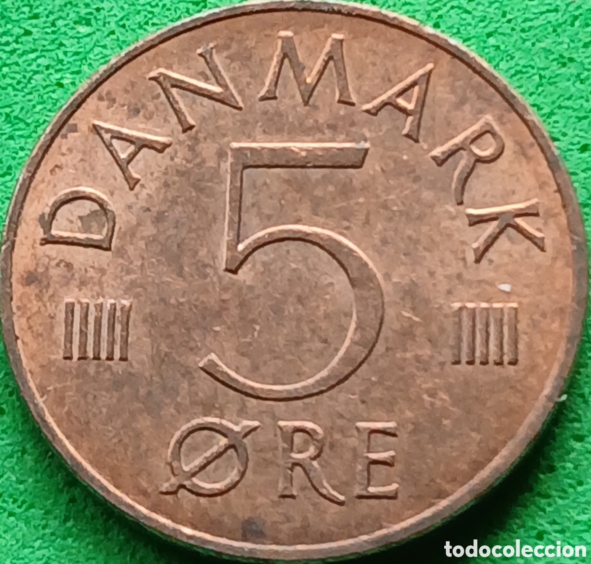 Monedas antiguas de Europa: Dinamarca 5 ore 1986 km#859