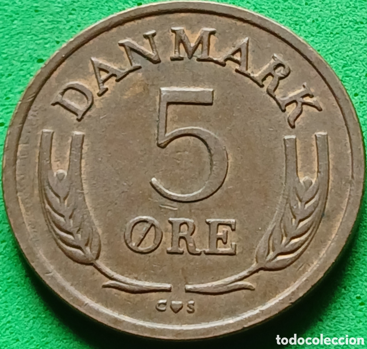 Monedas antiguas de Europa: Dinamarca 5 ore 1963 km#848
