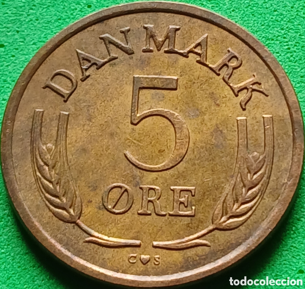 Monedas antiguas de Europa: Dinamarca 5 ore 1964 km#848