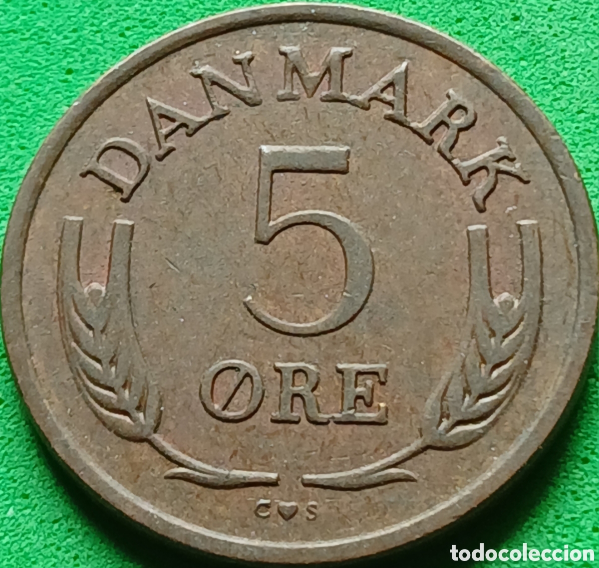 Monedas antiguas de Europa: Dinamarca 5 ore 1967 km#848