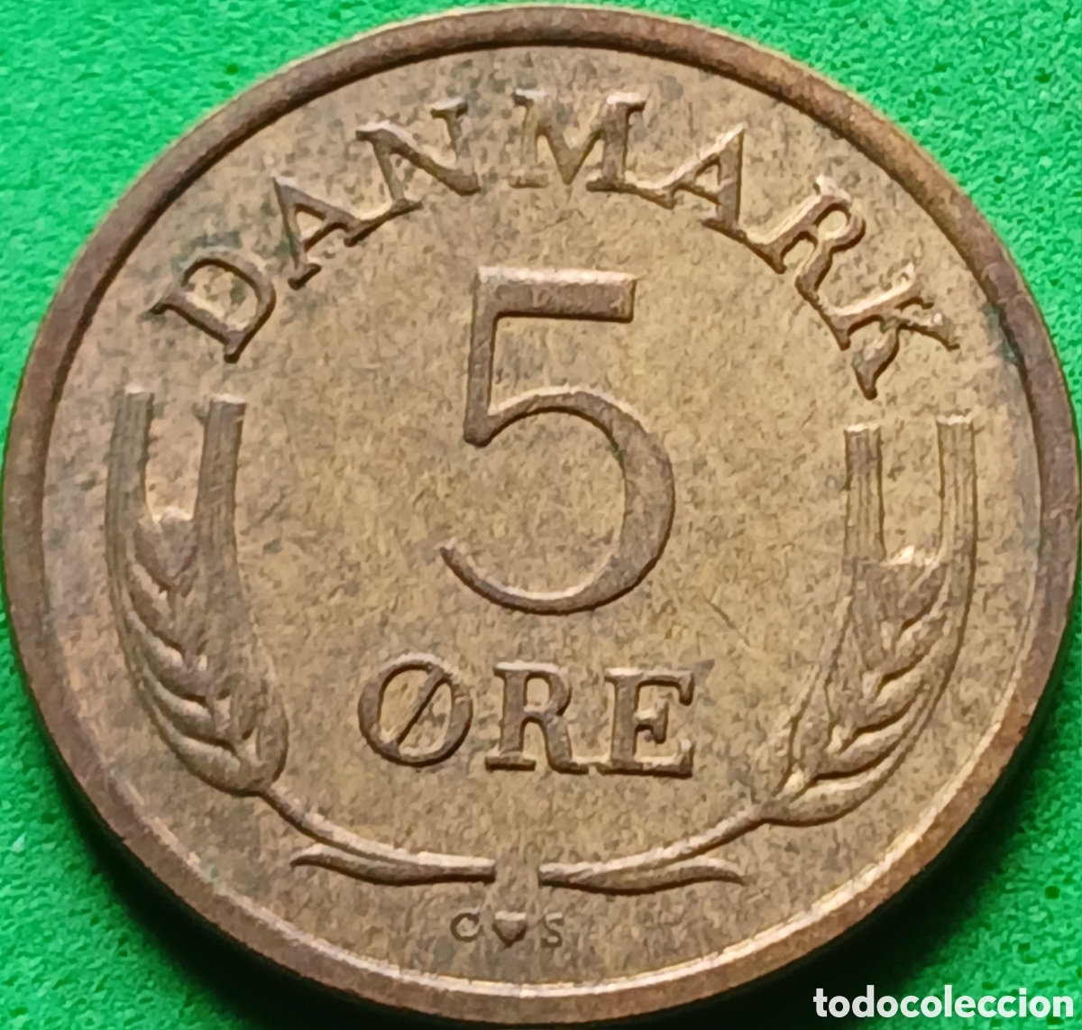 Monedas antiguas de Europa: Dinamarca 5 ore 1969 km#848