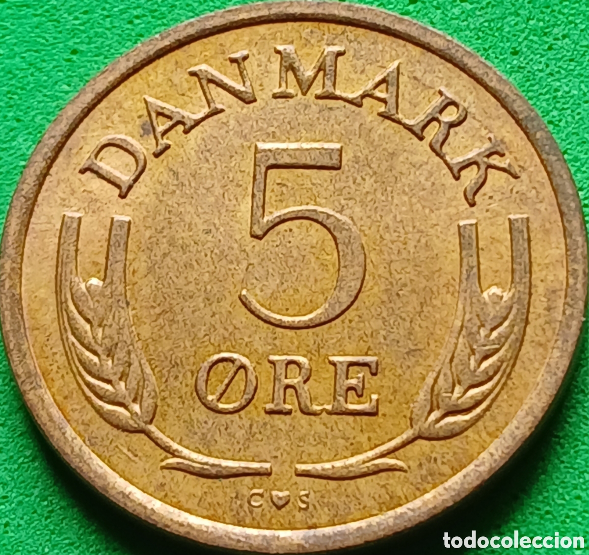 Monedas antiguas de Europa: Dinamarca 5 ore 1970 km#848
