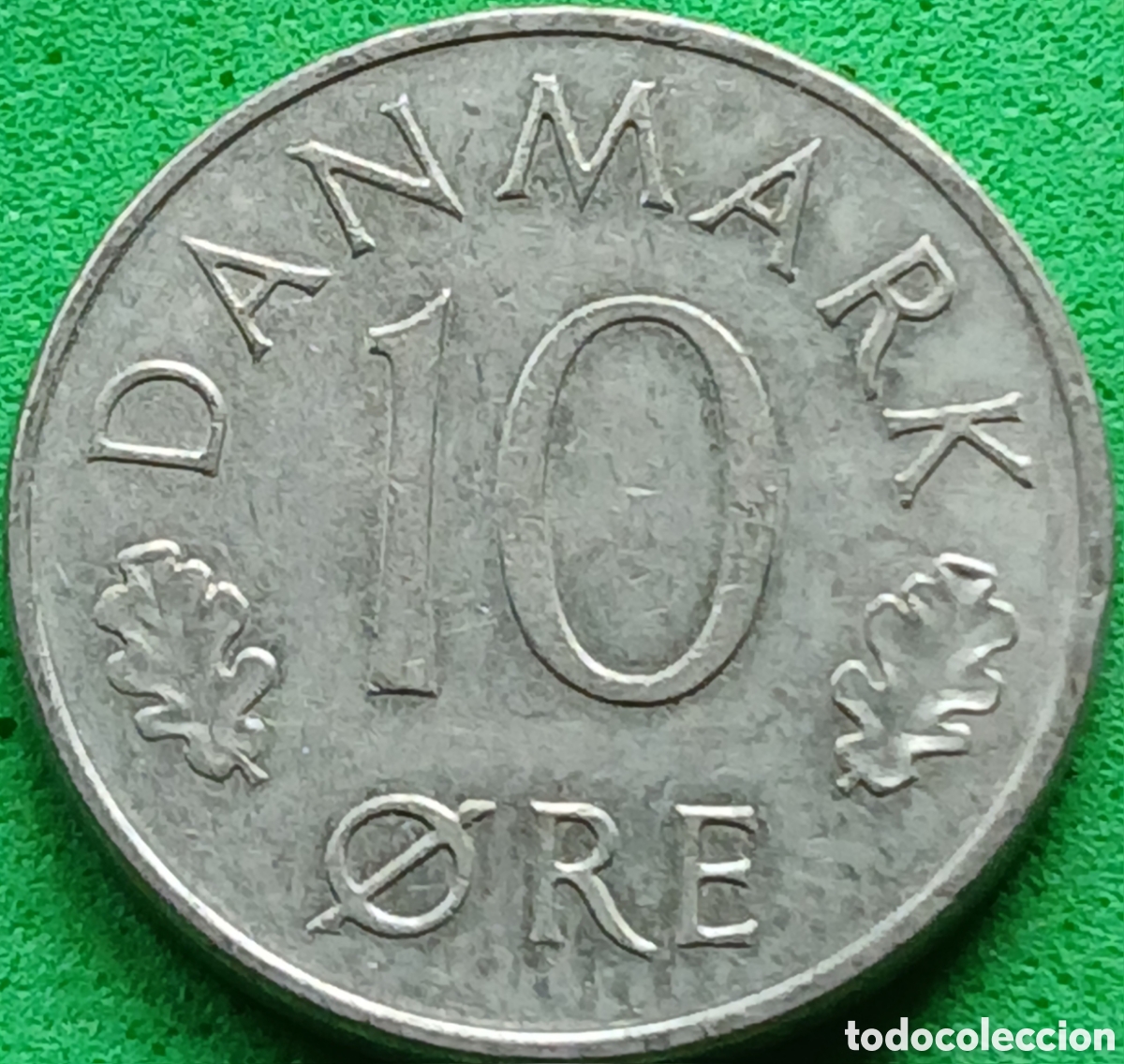 Monedas antiguas de Europa: Dinamarca 10 ore 1975 km#860