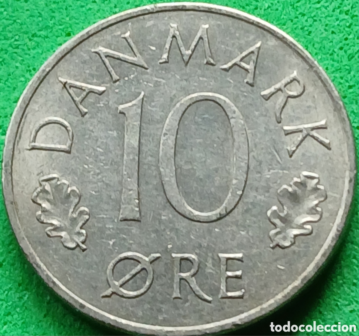 Monedas antiguas de Europa: Dinamarca 10 ore 1974 km#860