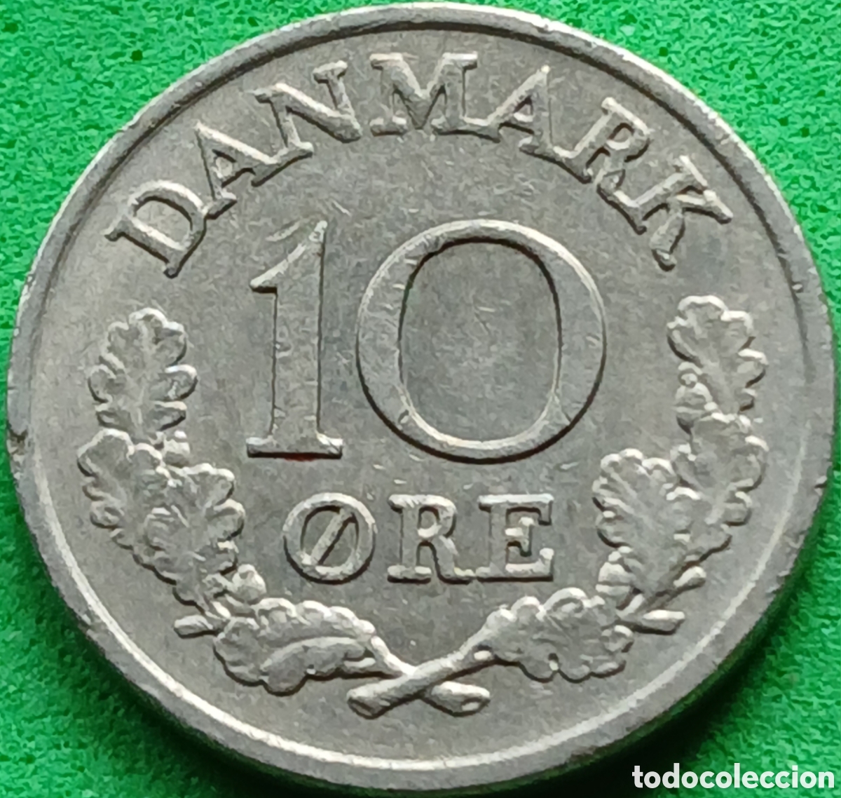 Monedas antiguas de Europa: Dinamarca 10 ore 1972 km#849