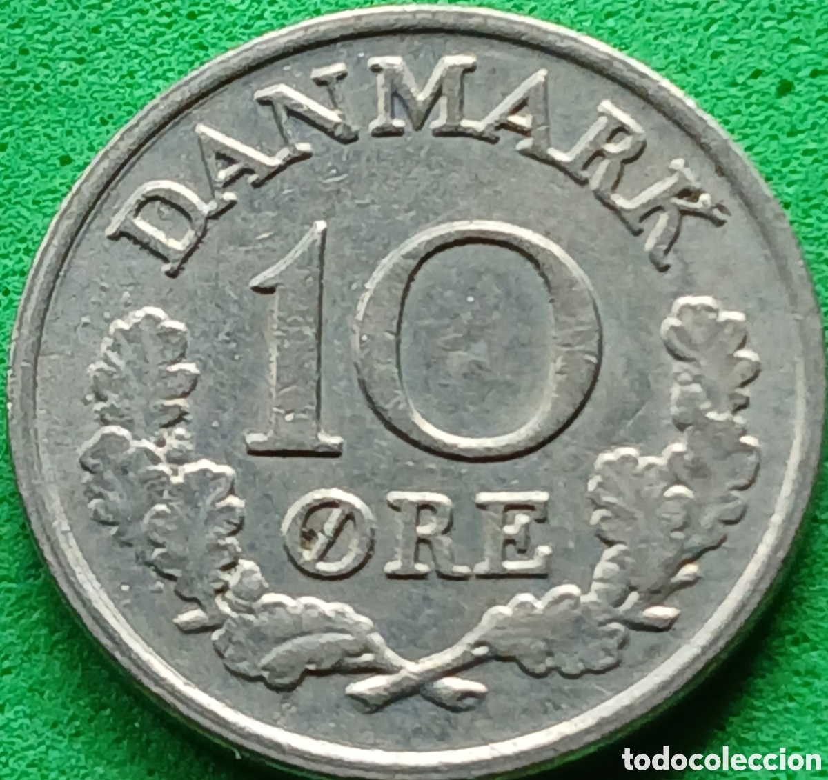 Monedas antiguas de Europa: Dinamarca 10 ore 1967 km#849