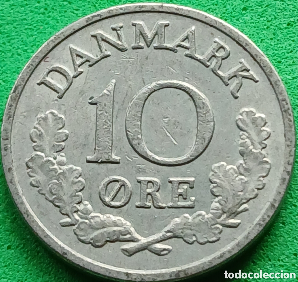 Monedas antiguas de Europa: Dinamarca 10 ore 1966 km#849