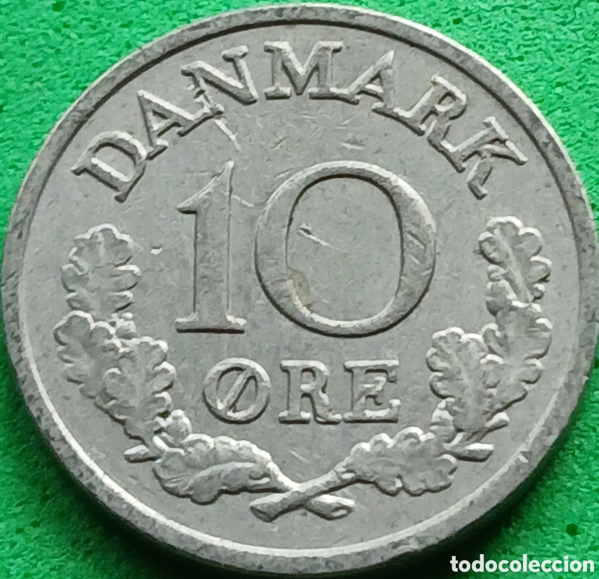 Monedas antiguas de Europa: Dinamarca 10 ore 1965 km#849