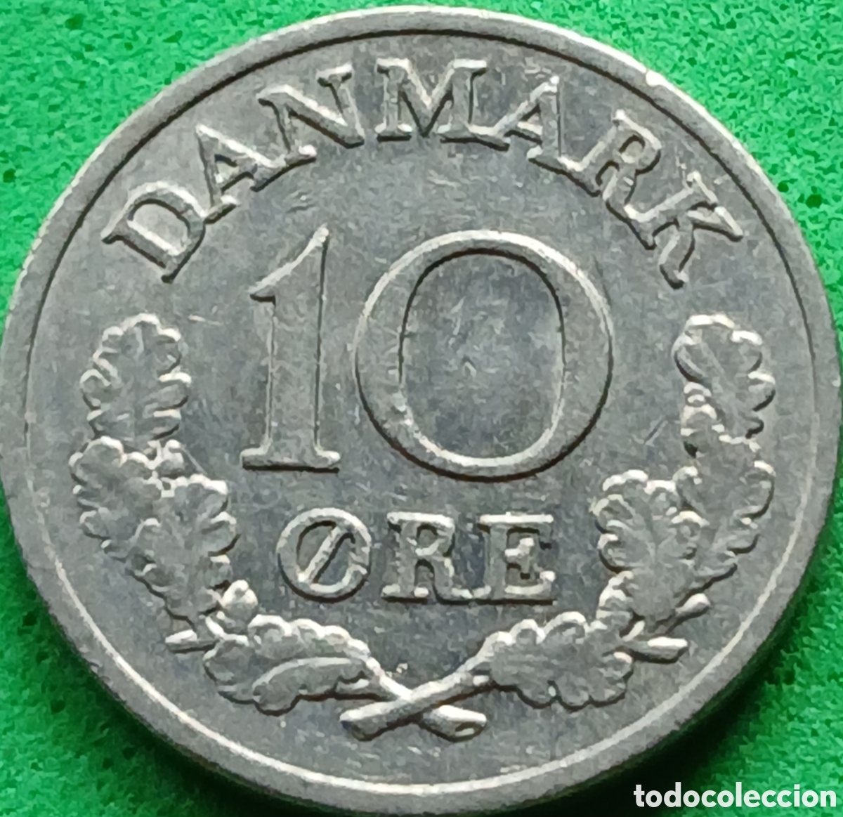 Monedas antiguas de Europa: Dinamarca 10 ore 1963 km#849