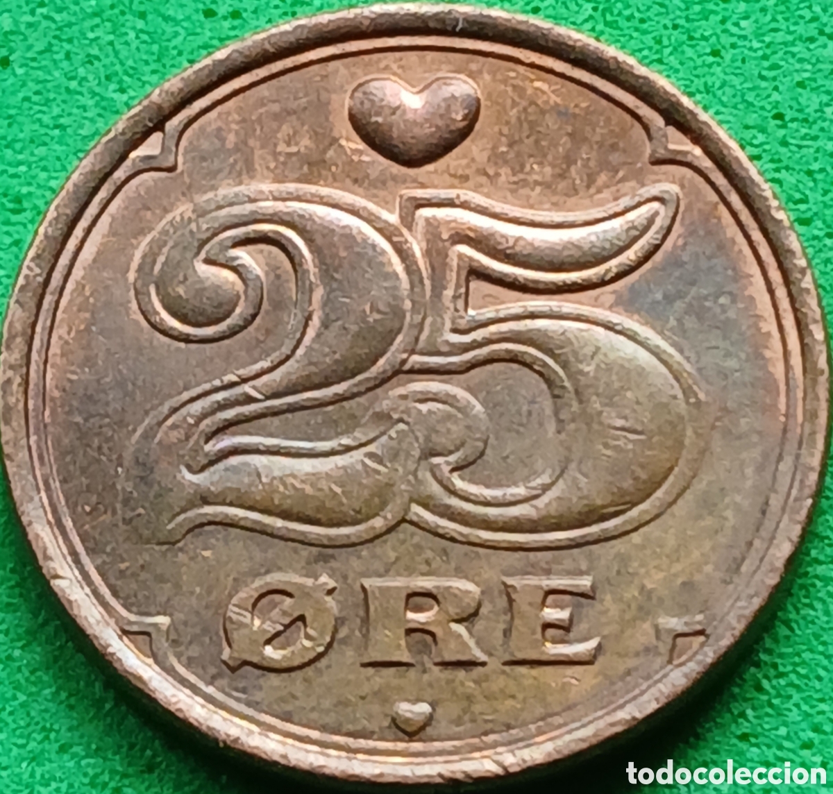 Monedas antiguas de Europa: Dinamarca 25 ore 2006 km#868