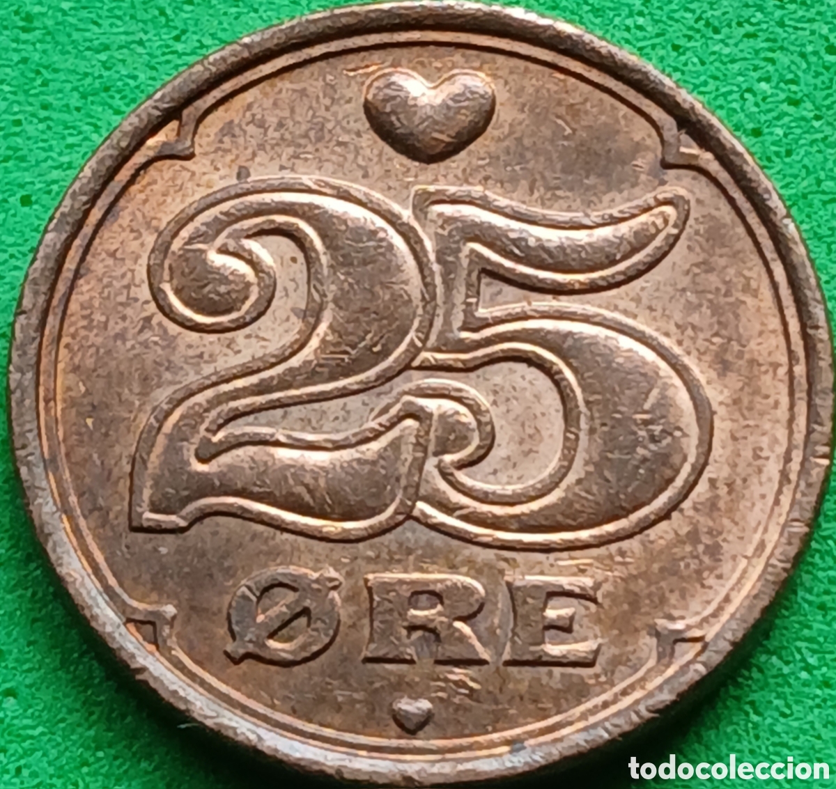 Monedas antiguas de Europa: Dinamarca 25 ore 2002 km#868