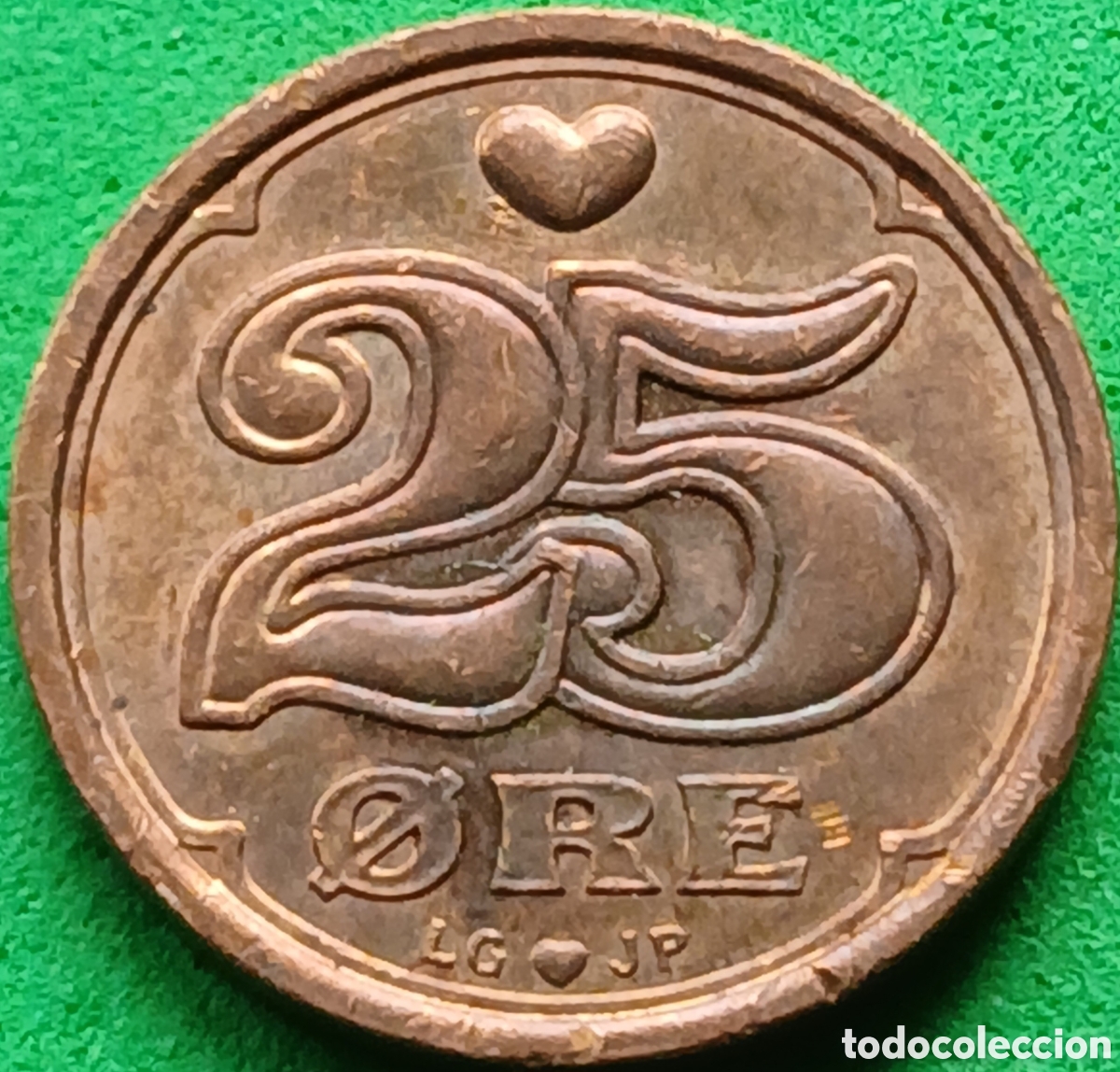 Monedas antiguas de Europa: Dinamarca 25 ore 1998 km#868