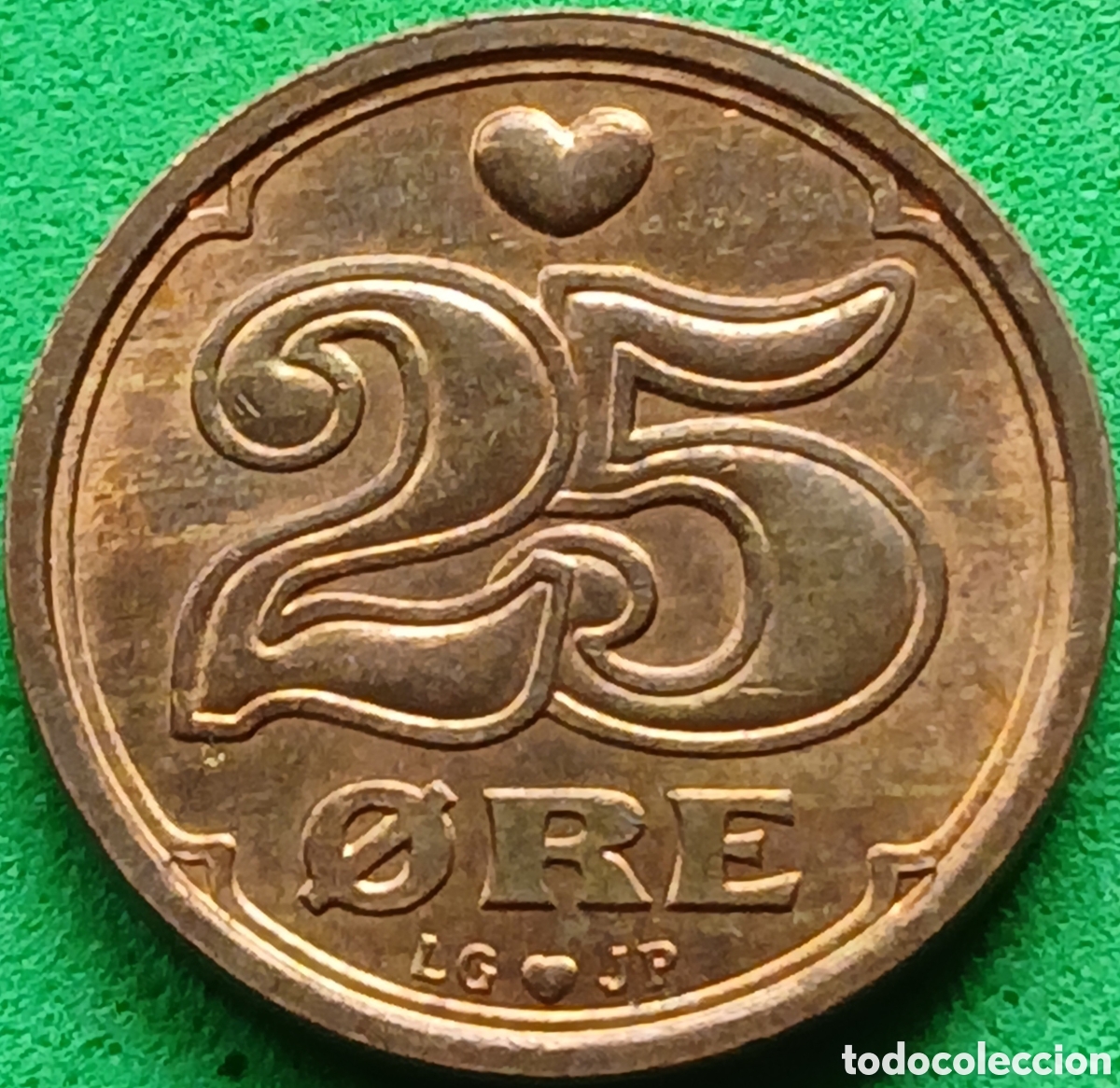 Monedas antiguas de Europa: Dinamarca 25 ore 1994 km#868