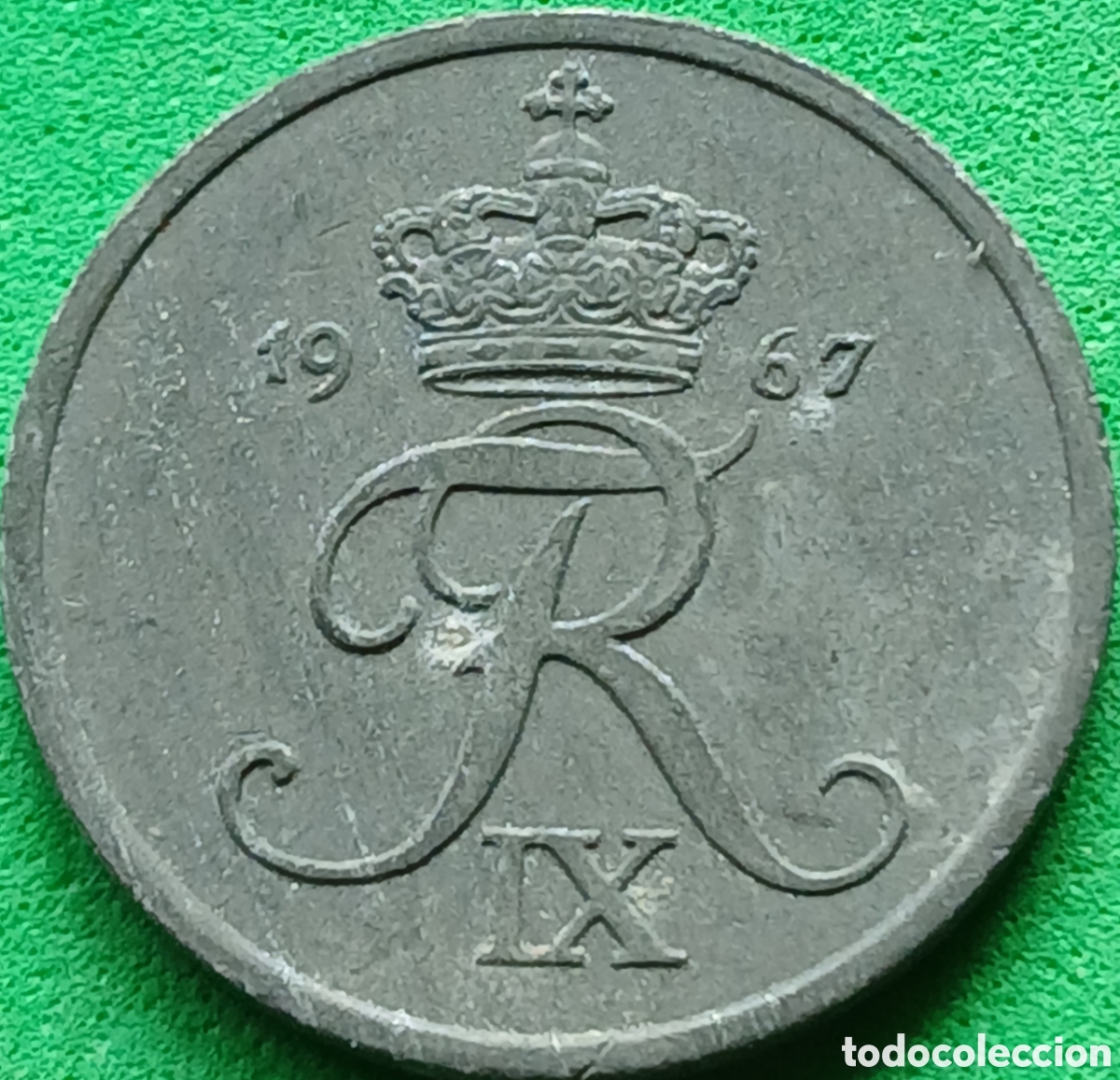 Monedas antiguas de Europa: Dinamarca 2 ore 1967 km#840