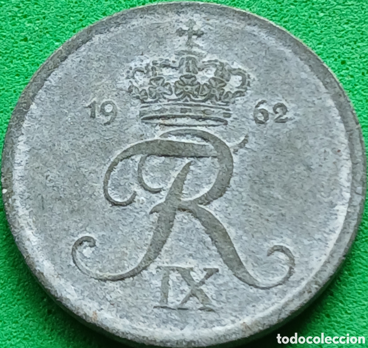 Monedas antiguas de Europa: Dinamarca 2 ore 1962 km#840