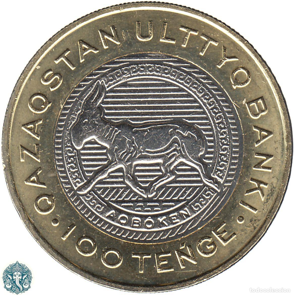 Monedas antiguas de Europa: KAZAJIST&Aacute;N 100 Tenge 2025 Fauna kazajistanesa Ant&iacute;lope KM# bimet&aacute;lica KAZAJST&Aacute;N KAZAKST&Aacute;N KAZAKHSTAN